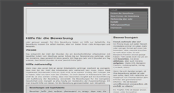 Desktop Screenshot of bewerbung-hilfe.net